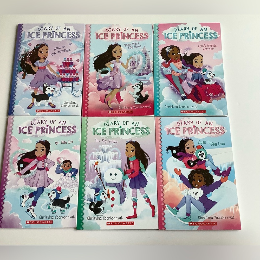 Scholastic Diary of the Ice Princess 6 Book Set